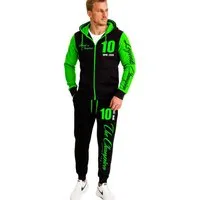 RMK Jogginganzug Herren Trainingsanzug Sportanzug Fitness Jogger Fußball, bestehend aus Hose und Jacke, mit Kapuze