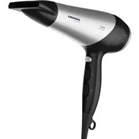 Grundig Haartrockner HD 6080 B, 2200 W, 2200W Ionen-Haartrockner mit Keramikschutz für glänzendes Haar