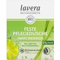lavera Feste Duschseife Happy Freshness - Feste Pflegedusche 50g