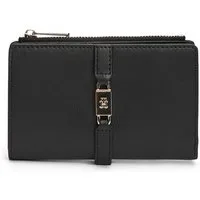 Tommy Hilfiger Geldbörse TH GLAM BIFOLD WALLET, Damen Geldbeutel, Portemonnaie mit Zierriegel