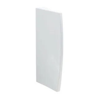 Geberit Urinal-Trennwand 110000000 weiß, 10x70x40cm, mit Befestigung