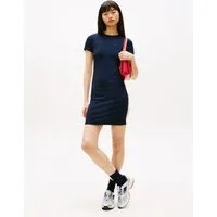 Tommy Jeans Jerseykleid TJW BODYCON TAPE DRESS mit seinem klassischen, schlichten Design