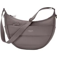 LARKSON Umhängetasche Emma Half Moon Bag, Puffer Halbmondtasche mit vielen Fächern