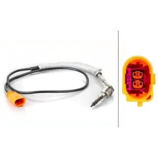 Hella Sensor f?r Abgastemperatur 6PT014495-071 Seat Cordoba Ibiza Skoda Fabia Roomster VW Polo