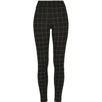 URBAN CLASSICS Leggings Urban Classics Damen Ladies Check High Waist Leggings (1-tlg)