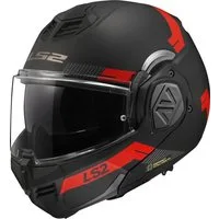 LS2 Motorradhelm FF906 Advant Bend Klapphelm, Notfallsystem-Polsterung (EQRS),integriertes Sonnenvisier