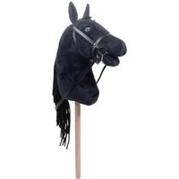 HKM Schaukelpferd Hobby Horse schwarz
