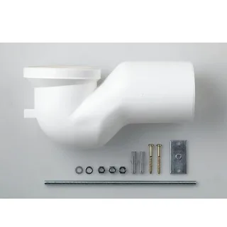 LAUFEN Ablaufbogen,Ablaufbogen 125mm, für Stand-Klosett mit Unterputzspülkasten, 89902.7, 8990270000 H8990270000001