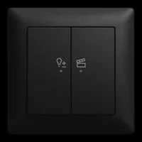 LED-Dimmer Einsatz flex 1-fach 62851 UJ-915-WL schwarz, Retail