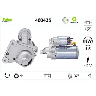 Valeo Starter 1,5 kW Citroen DS Peugeot Suzuki Toyota