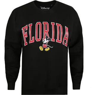 Disney - Sweatshirt für Damen (Schwarz/Rot)