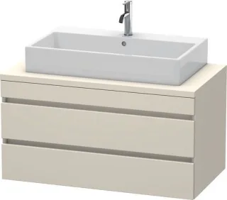 Duravit DuraStyle Konsolenwaschtischunterbau wandhängend Taupe Matt 1000x548x512 mm - DS531909191 DS531909191