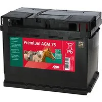 Kerbl Kerbl AKO Premium AGM Batterie, 75 AH (C100), 442067 Batterie