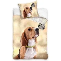 Carbotex Bettwäsche Hunde Dogs Bettwäsche 135 x 200 cm