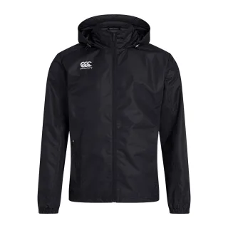 Canterbury Herren Club Wasserdichte Jacke (Schwarz)