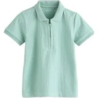 Next Poloshirt Kurzärmeliges Polohemd mit Struktur (1-tlg)