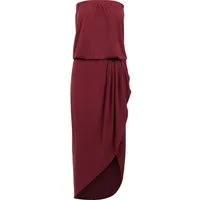 URBAN CLASSICS Shirtkleid Urban Classics Damen Ladies Viscose Bandeau Dress (1-tlg)