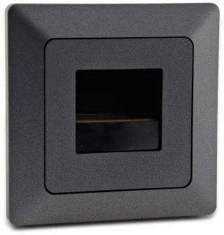 MILOS LED-Einbauleuchte 23048, 3000k, ww, 110 lm, COB, 250 V~, anthrazit
