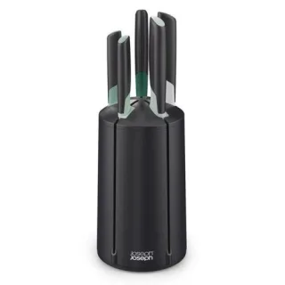 Joseph Joseph Elevate 5-teiliges Messer-Set mit Drehständer