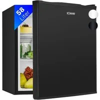 BOMANN Kühlschrank KB 7347, 63.2 cm hoch, 47 cm breit, Mini Kühlschrank mit 58L Nutzinhalt