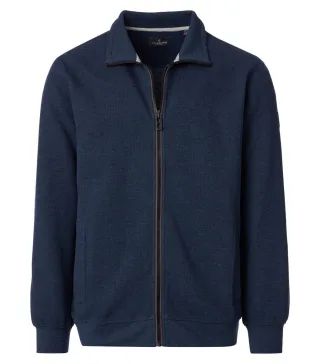 CASAMODA - Sweatjacke blau - Gr. - XXL
