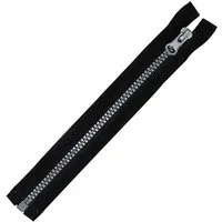 maDDma Reißverschluss Profil Reißverschluss 5mm 45-85cm teilbar m. Autolock, 40cm