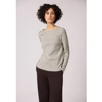 STREET ONE Langarmshirt aus reiner Baumwolle