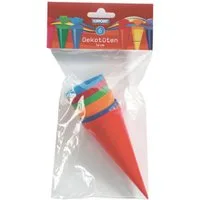 Stylex Schreibwaren Schultüte 6er Deko Schultüte Dekotüten 12cm lang