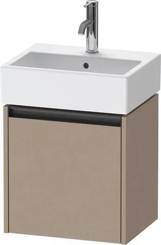 Duravit Ketho.2 Waschtischunterbau wandhängend Leinen Matt 434x338x440 mm - K25070L75750000 K25070L75750000
