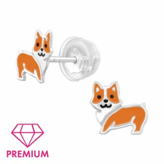 Hunde Ohrringe aus 925 Silber