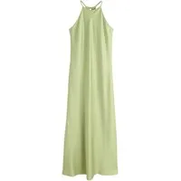 Next Satinkleid Brautjungfern-Maxikleid aus Satin mit Neckholder (1-tlg)