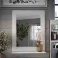 Vicco Badspiegel Vilda, Weiß, 40 x 50 cm (1-St)