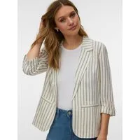 Vero Moda Longblazer VMROSIE 3/4 LOOSE BLAZER NOOS Viskosemischung, regular fit, mit Leinen