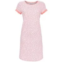 Ringella Nachthemd - Sleepshirt im Blümchenallover und mit Seitenschlitzen 100% Baumwolle