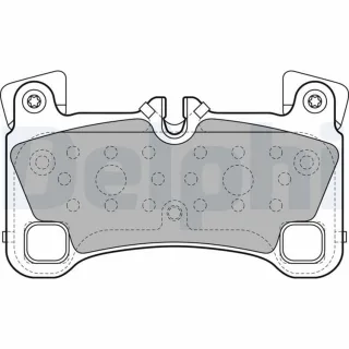 Delphi Bremsbel?ge hinten Audi Q7 Porsche Cayenne VW Touareg LP2118