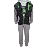 Fashion Boy Sweatanzug 3-Teiliger Sweatanzug mit Jacke Jogginganzug Freizeitanzug JFT6314a