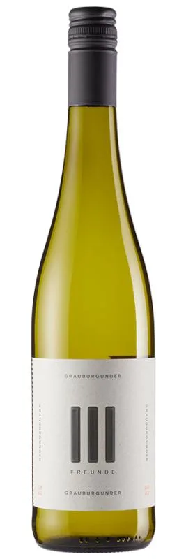 Grauburgunder trocken - 2024 - III FREUNDE - Deutscher Weißwein