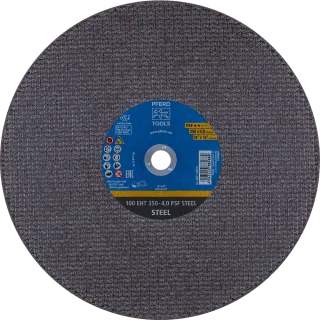 PFERD TOOLS Trennscheibe Trennschleifer EHT 350x4,0x20 mm PSF STEEL für Stahl (100 m/s) - 61329510