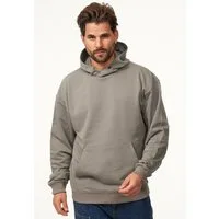 SOULSTAR Hoodie S2OSAN Herren Oversize Kapuzenpullover mit Button Pullover Sweater