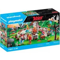 Playmobil® Asterix: Das Dorfbankett (71827), Playmobil Asterix Konstruktions-Spielset, (159 St), Made in Europe