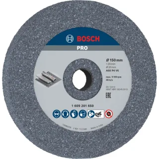 Bosch PRO Schleifscheibe für Doppelschleifmaschinen - 1609201650
