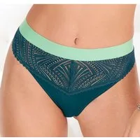 s.Oliver String Clemence mit modischem Bund und graphischer Spitze