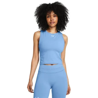 Under Armour - Ärmelloses Oberteil für Damen, Nahtlos (Blau)