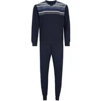 Hajo Pyjama Herren Pyjama Baumwolle (2 tlg)