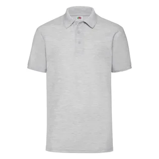 Fruit of the Loom - "65/35" Poloshirt für Herren (Grau meliert)