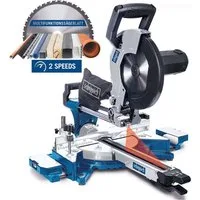 Scheppach Zug- und Kappsäge Scheppach HM110MP Zugsäge Kappsäge Gehrungssäge mit Laser + Softstart