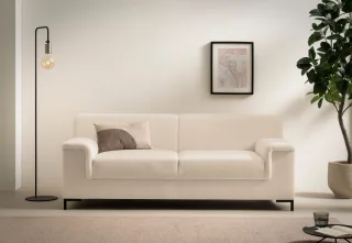 Home affaire 2,5-Sitzer "Jamie 2 auch in Cord B/T/H: 192/81/76 cm" zeitlos, modern, mit komfortablem Federkern