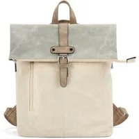 MIRROSI Rucksack Unisex auch als Crossbody Bag 2 in 1, Elegant (35x(41+10)x12cm), aus hochwertigem Kunstleder, Tagesrucksack, Daypack
