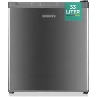 Heinrich´s Gefrierschrank Mini Gefrierbox HGB 5088 IX, 51 cm hoch, 44 cm breit, Kühlbox 40db 33 Liter bis zu -18 Grad