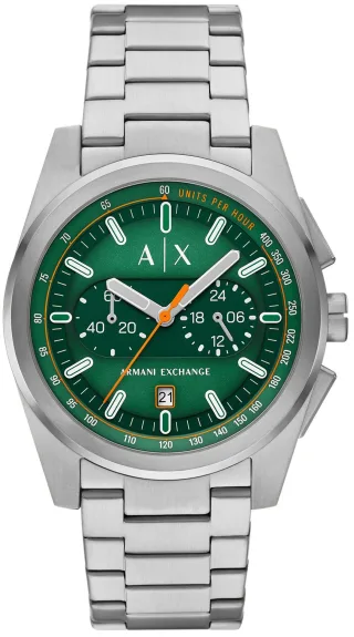 Armani Exchange Parker Herren Silber-Uhr AX2862